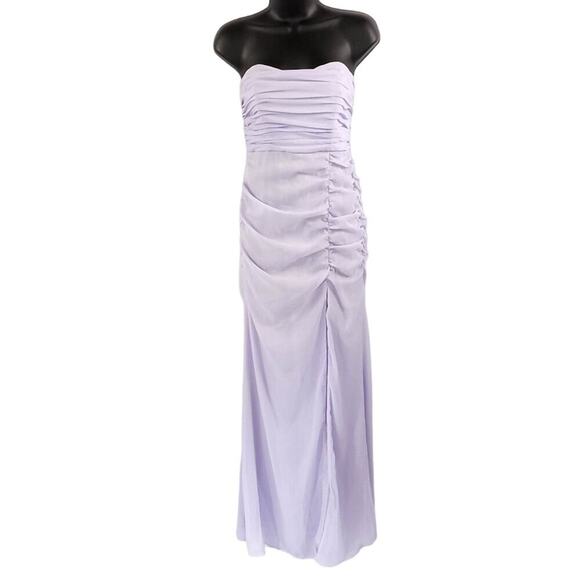 Revolve Majorelle Iridessa Dress Strapless Metallic Maxi Mermaid Gown - Picture 3 of 16